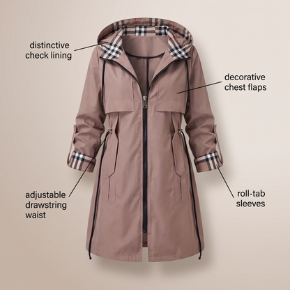 ISOBEL RAINPROOF HOODED COAT