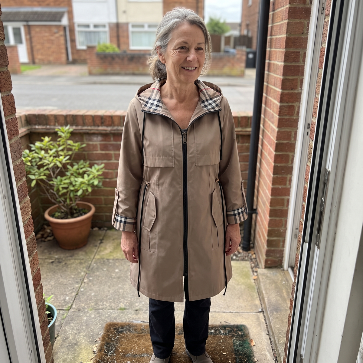 ISOBEL RAINPROOF HOODED COAT