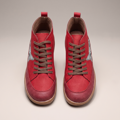 CLEO FELINE LEATHER BOOTS