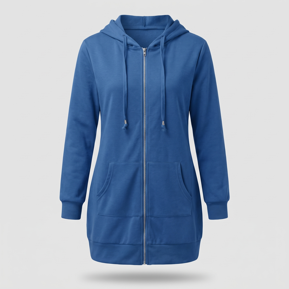 ROSAMUND COSY ZIP HOODIE COAT