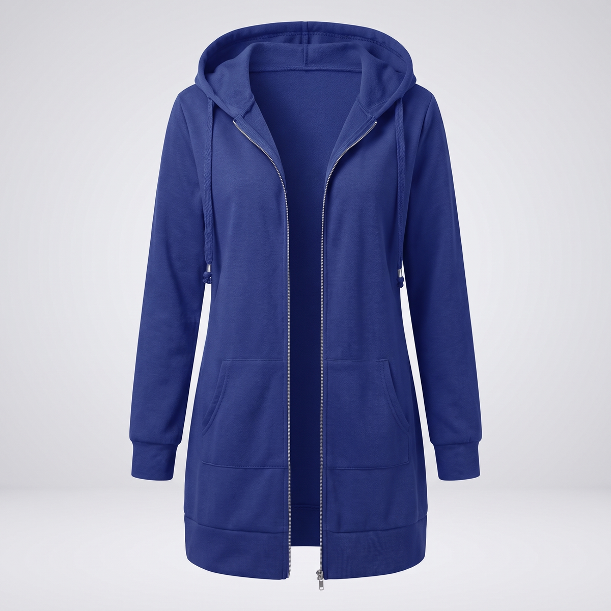 ROSAMUND COSY ZIP HOODIE COAT