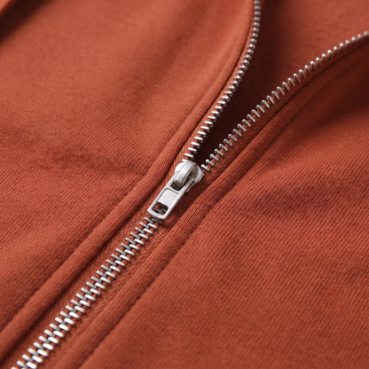 ROSAMUND COSY ZIP HOODIE COAT