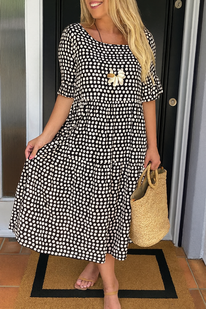 LIVIA ELEGANT MIDI DRESS