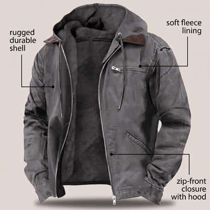 WELLINGTON FULL-ZIP HOOD JACKET
