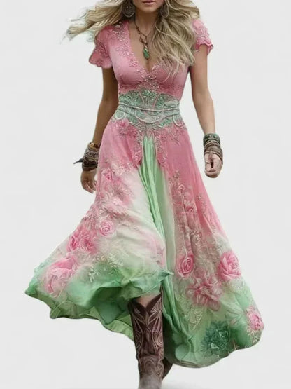 SOPHIA ELEGANT MAXI DRESS