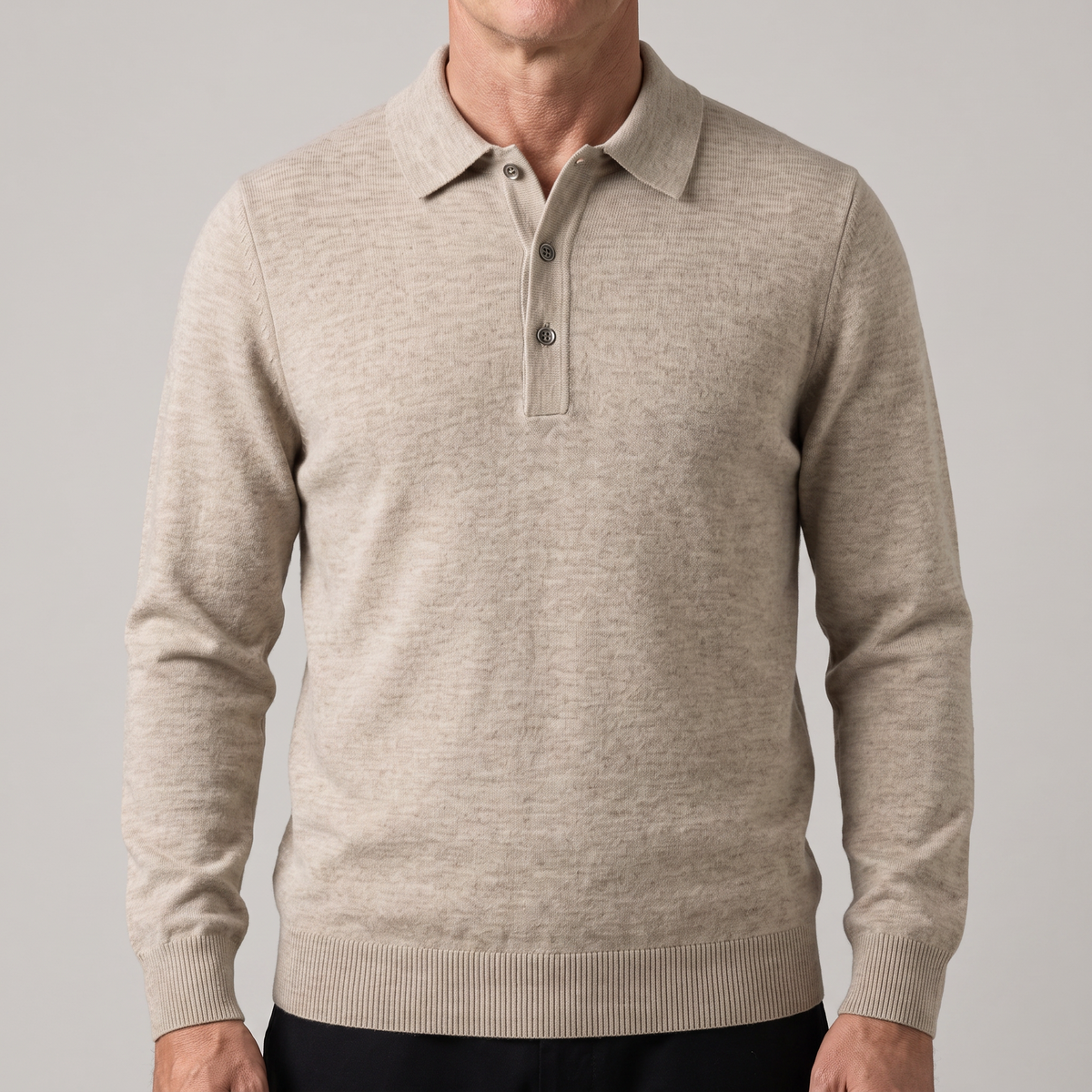 WINDSOR REFINED POLO JUMPER