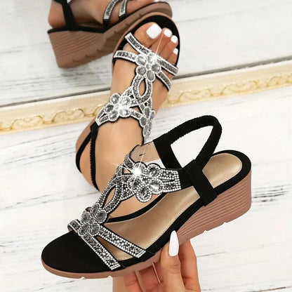ETERNA WALK WEDGE SANDALS