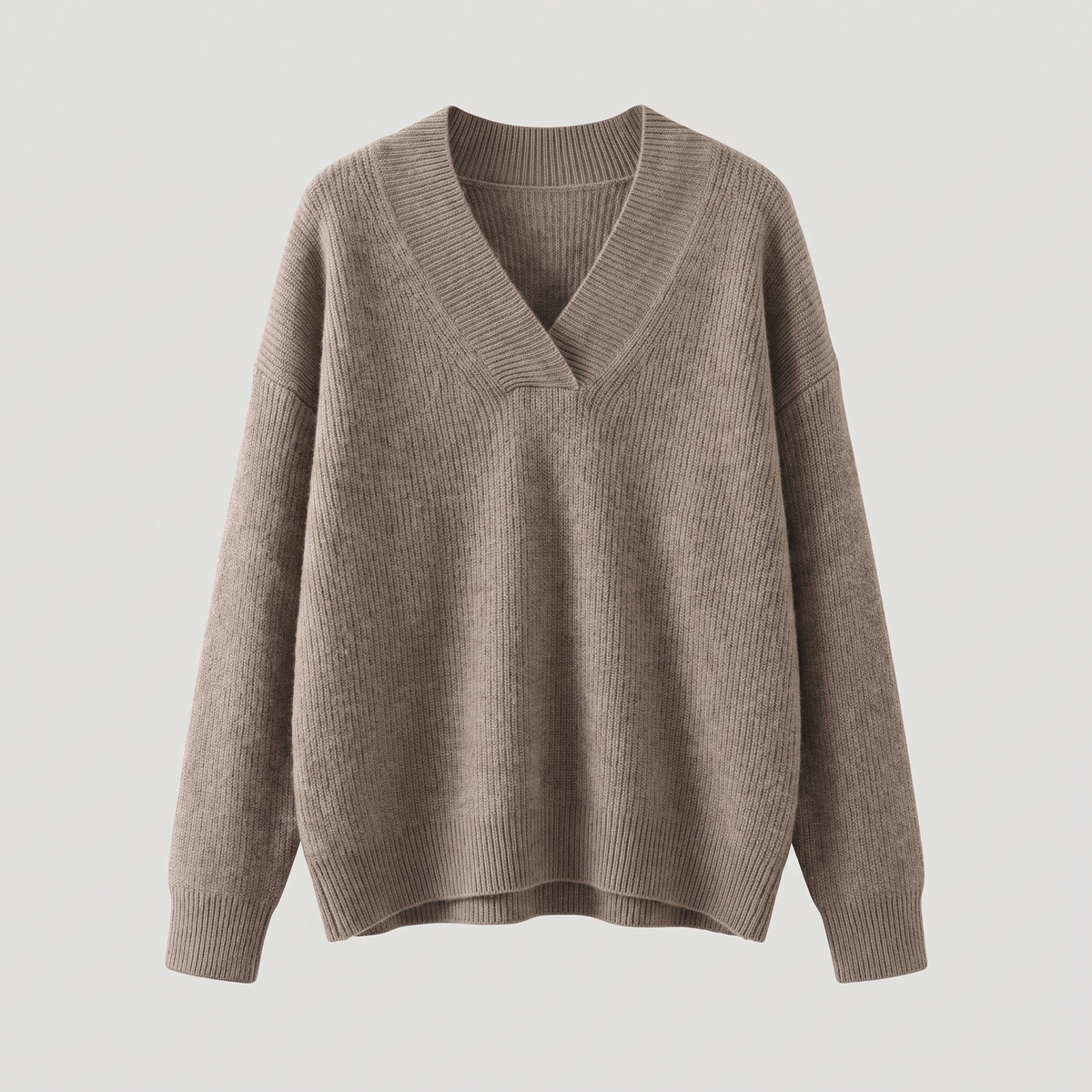 CAMILLE COZY V-NECK KNIT