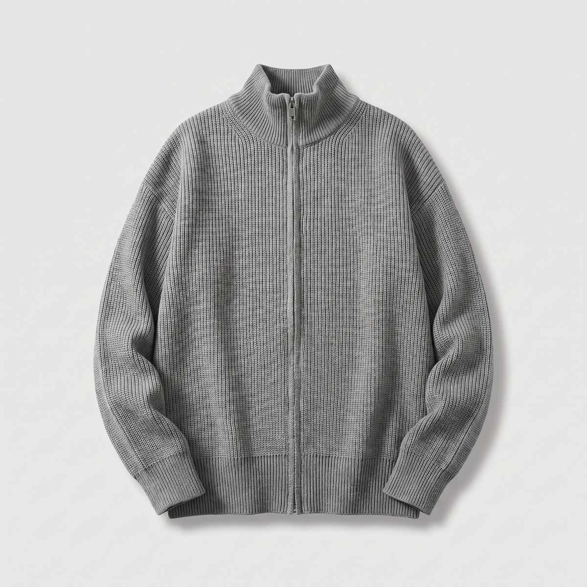 HOLLIS SMART-CASUAL ZIP CARDIGAN