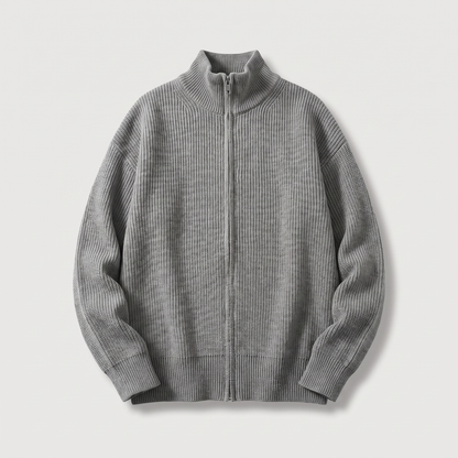 HOLLIS SMART-CASUAL ZIP CARDIGAN