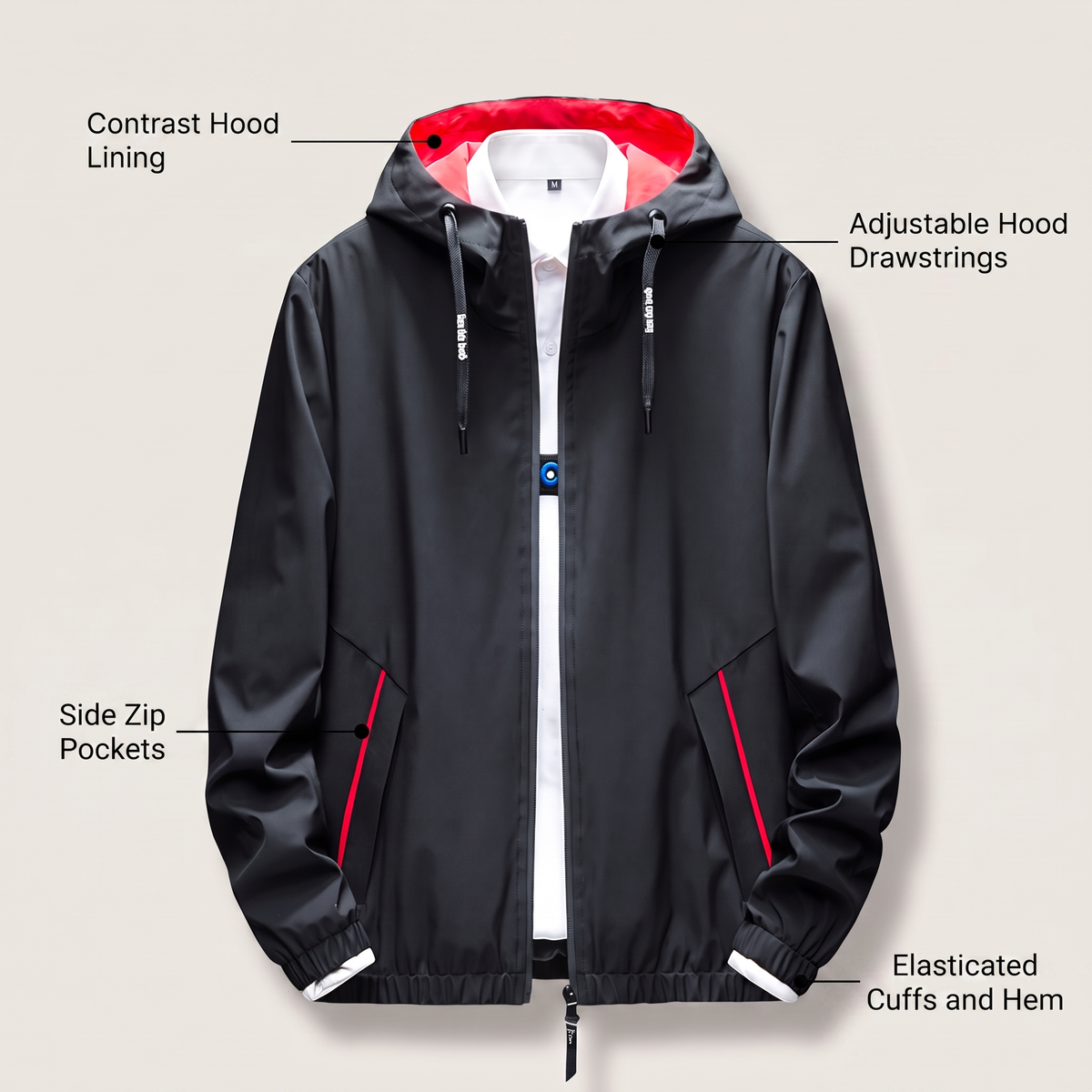 CALDWELL LIGHTWEIGHT HOODED JACKET