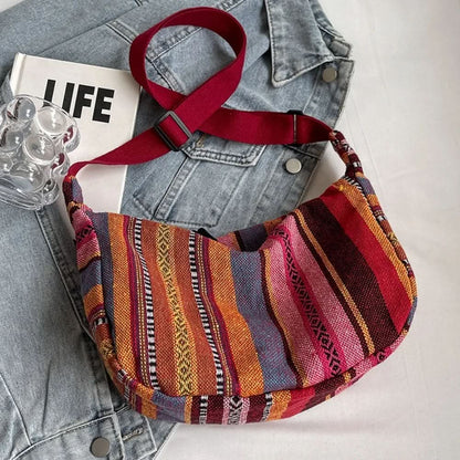 LA BOHEME PATTERNED CROSSBODY BAG