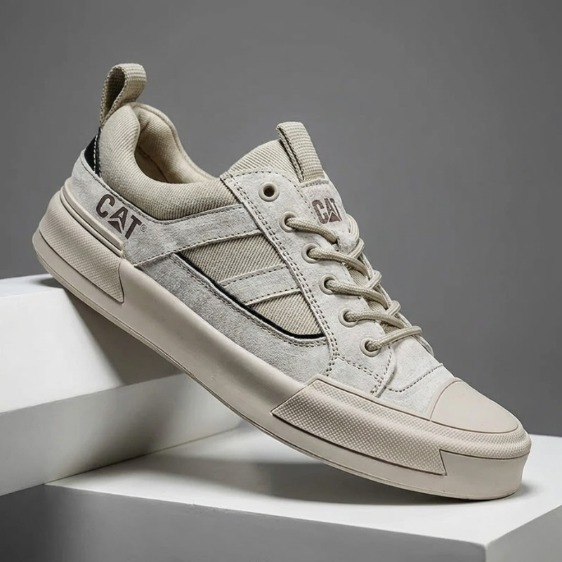 METROSTRIDE LEATHER TRAINERS