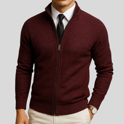 RAVINO ZIP-UP CARDIGAN