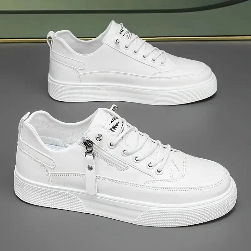SORRENTO LEATHER TRAINERS