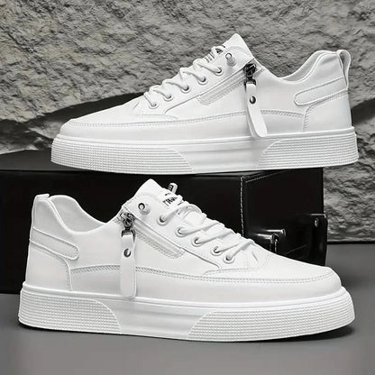 SORRENTO LEATHER TRAINERS