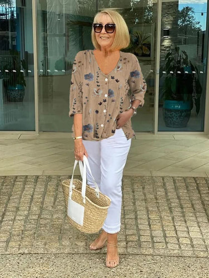 ELODIE PRINTED TUNIC