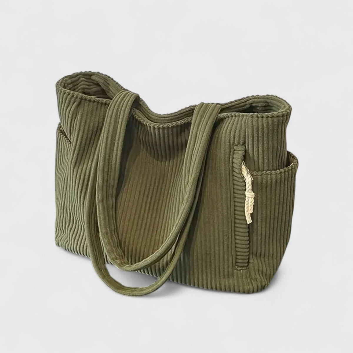 CAMILLE CORDUROY TOTE BAG