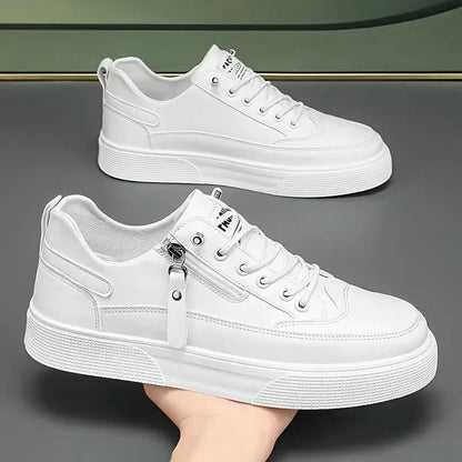 SORRENTO LEATHER TRAINERS