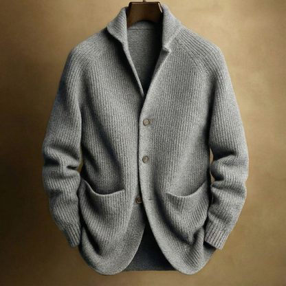 ALDRIC RIBBED CARDIGAN