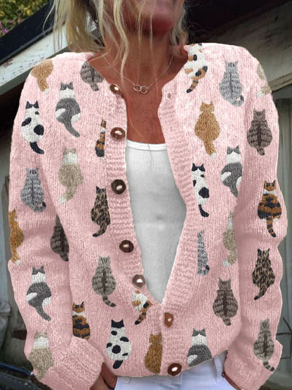 HARPER WHISKER KNIT CARDIGAN
