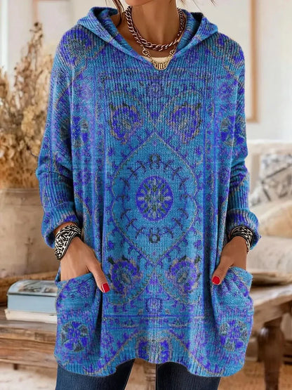 LOWENNA BOHEMIAN HOODED TUNIC