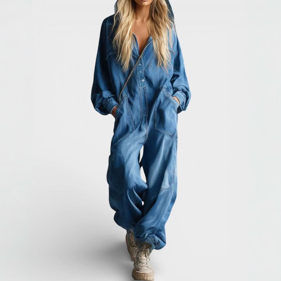 ARLENA COMFORT HOODED JUMPSUIT