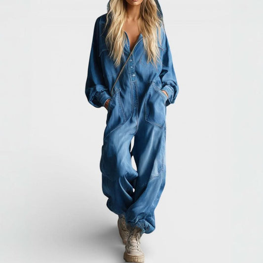 ARLENA COMFORT HOODED JUMPSUIT