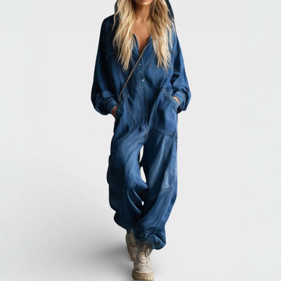 ARLENA COMFORT HOODED JUMPSUIT