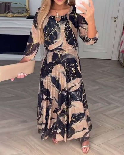 CAPRI SOFT DRAPE DRESS