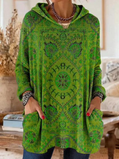 LOWENNA BOHEMIAN HOODED TUNIC