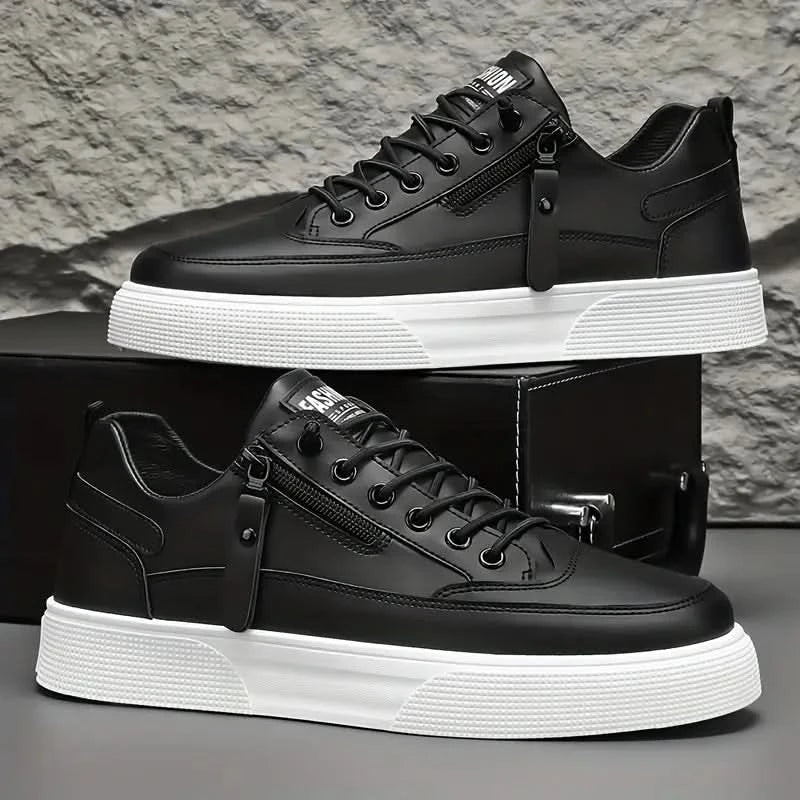 SORRENTO LEATHER TRAINERS