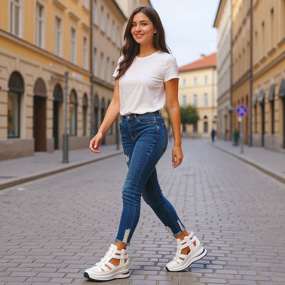 FREYA COMFORT WEDGE SANDALS