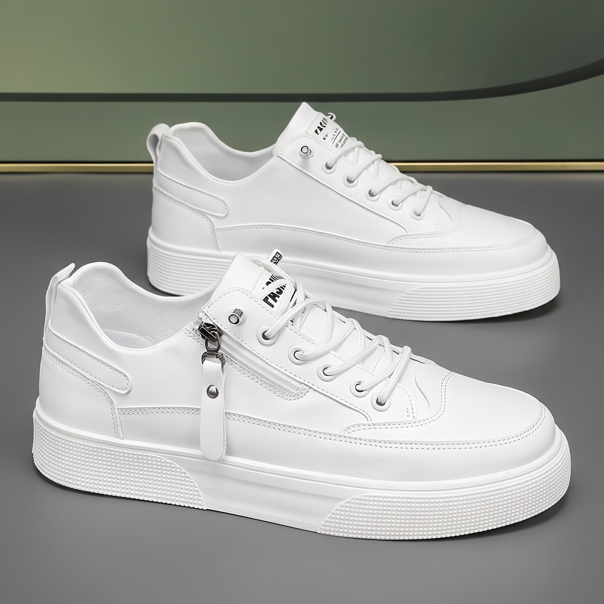 BELLINGTON SIDE-ZIP COMFORT TRAINERS