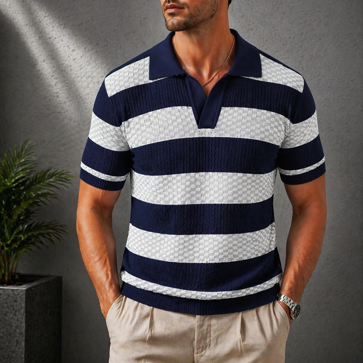 PORTWELL EVERYDAY KNIT POLO