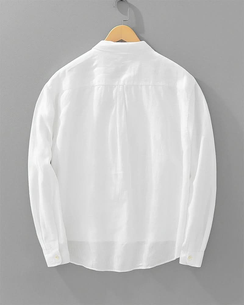 ALDRIDGE GRANDAD COLLAR SHIRT