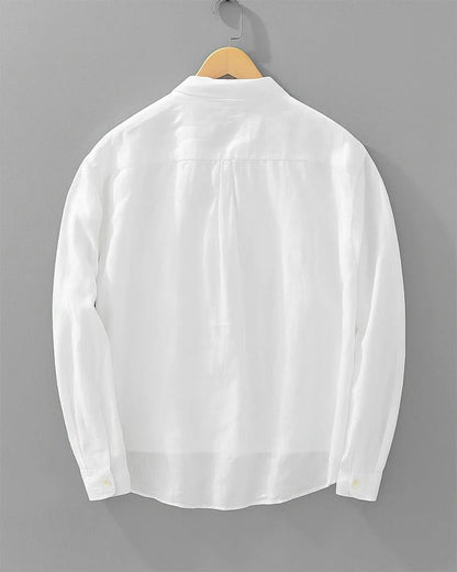 ALDRIDGE GRANDAD COLLAR SHIRT