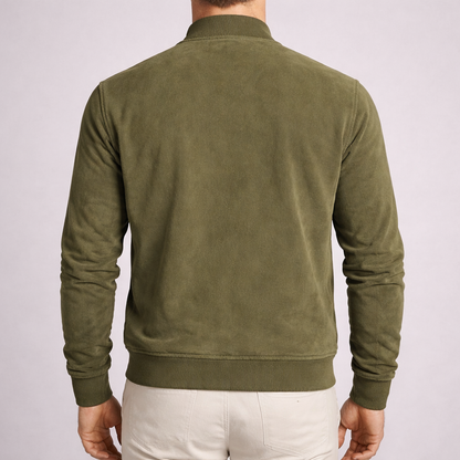 HARRISON SUEDE BOMBER