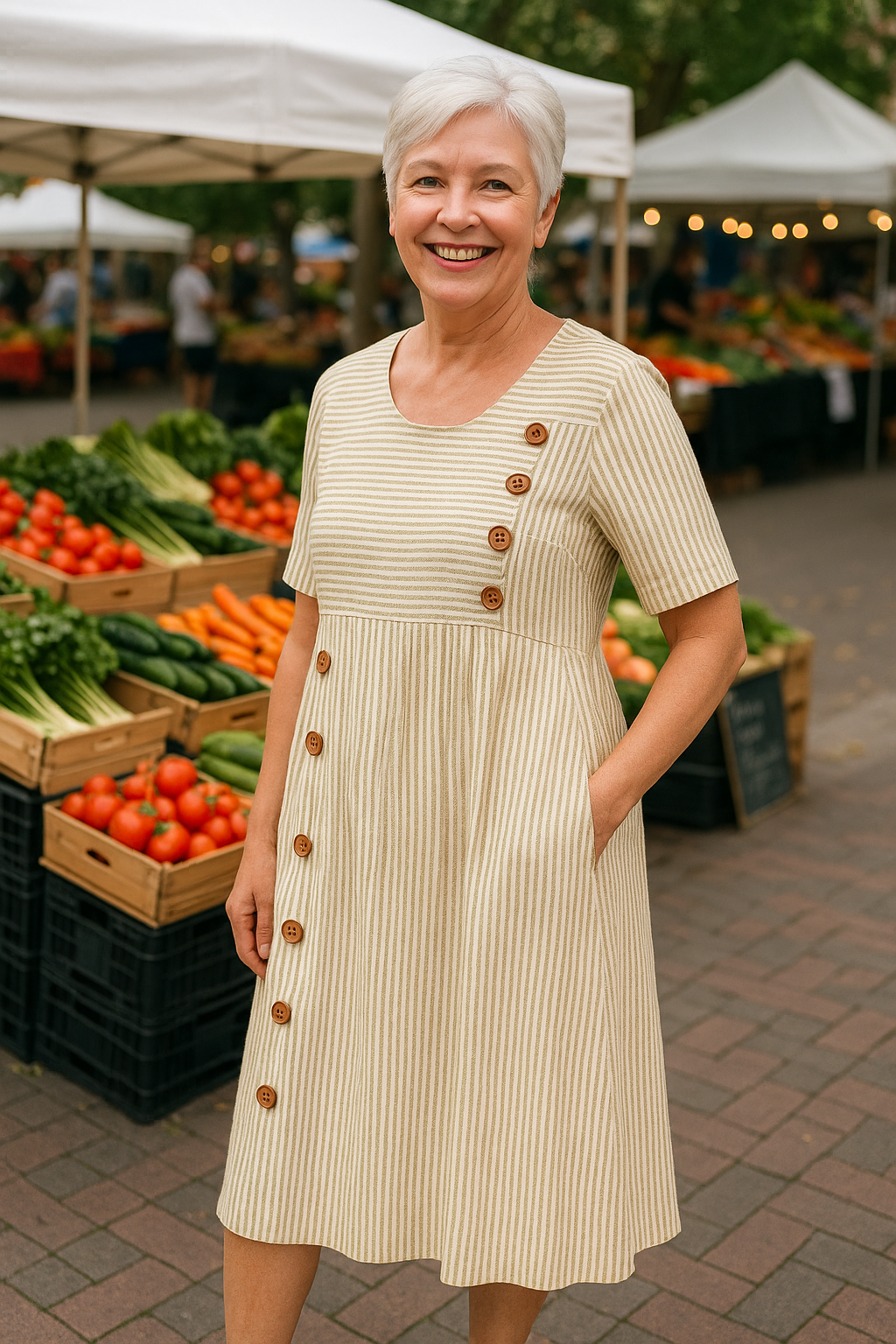 SERENITY MIDI DRESS