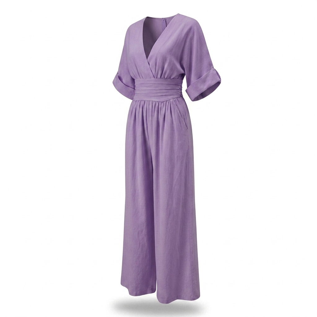 WINBOURNE FLOWING WIDE-LEG JUMPSUIT