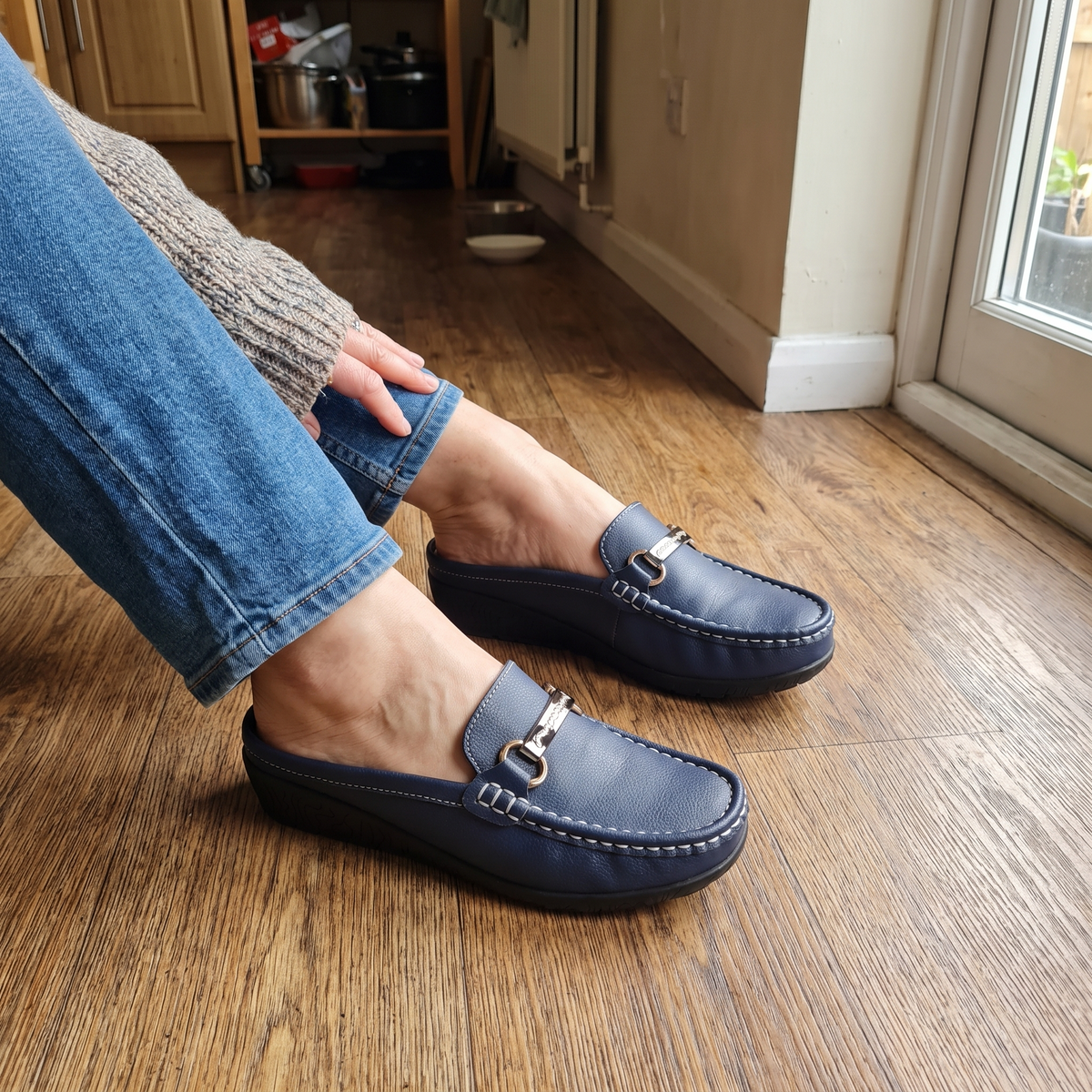 BRIONY LEATHER COMFORT LOAFERS
