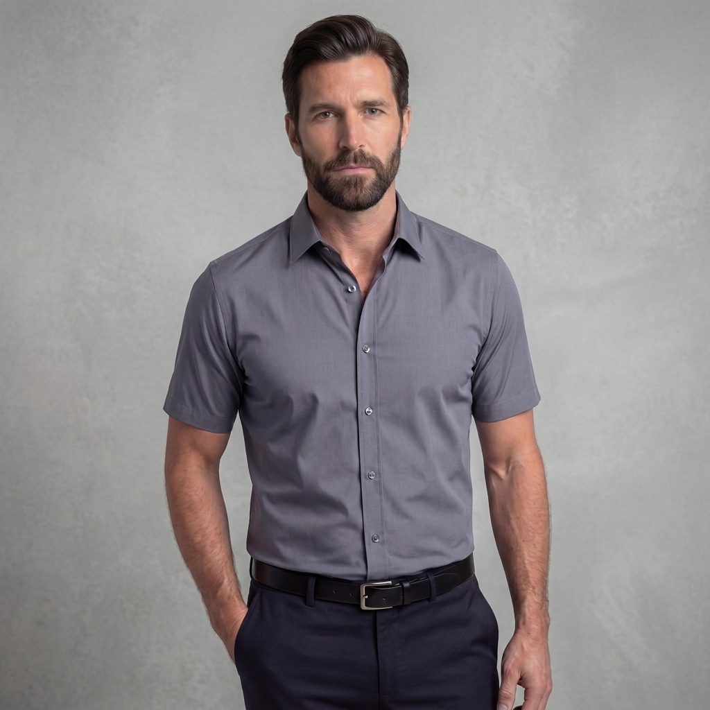CRESSFORD FITTED SHORT-SLEEVE SHIRT