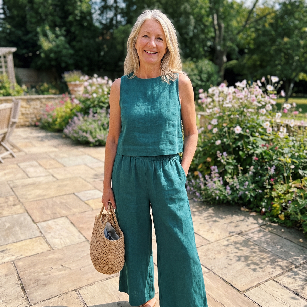 SUTTONVALE WIDE-LEG SUMMER SET