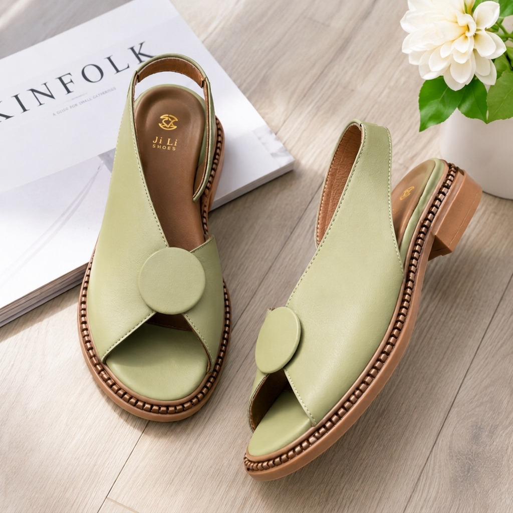 SAGEWICK ELEGANT LEATHER SANDALS
