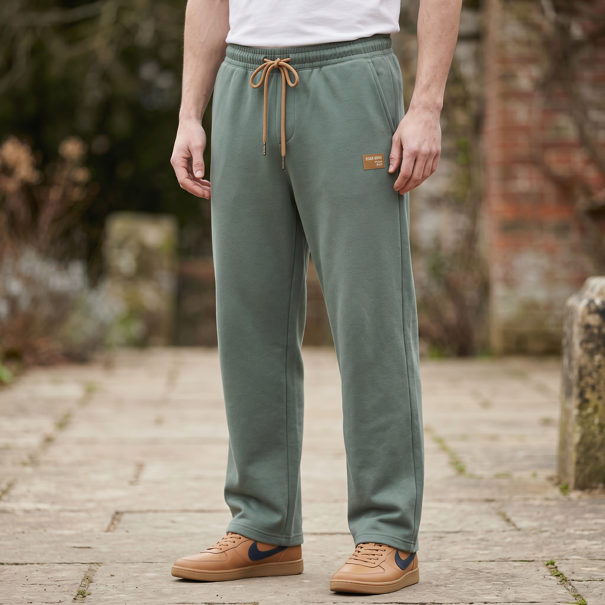 GRANTHAM RELAXED-FIT CASUAL TROUSERS