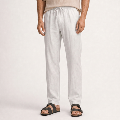 ELLINGHAM CASUAL LINEN TROUSERS