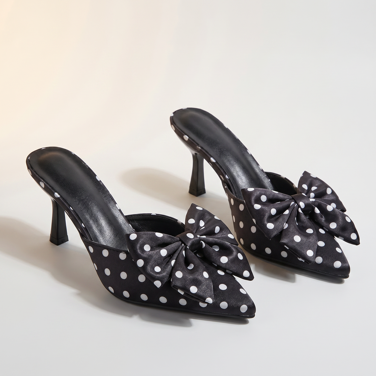 ROSALIND POLKA-DOT COURT SHOES