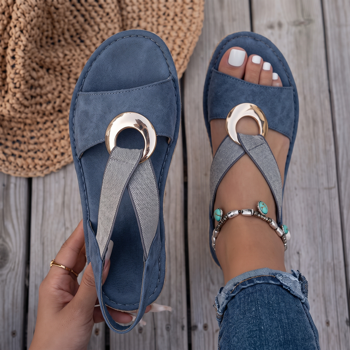 OAKMINSTER CUSHIONED SUPPORT SANDALS