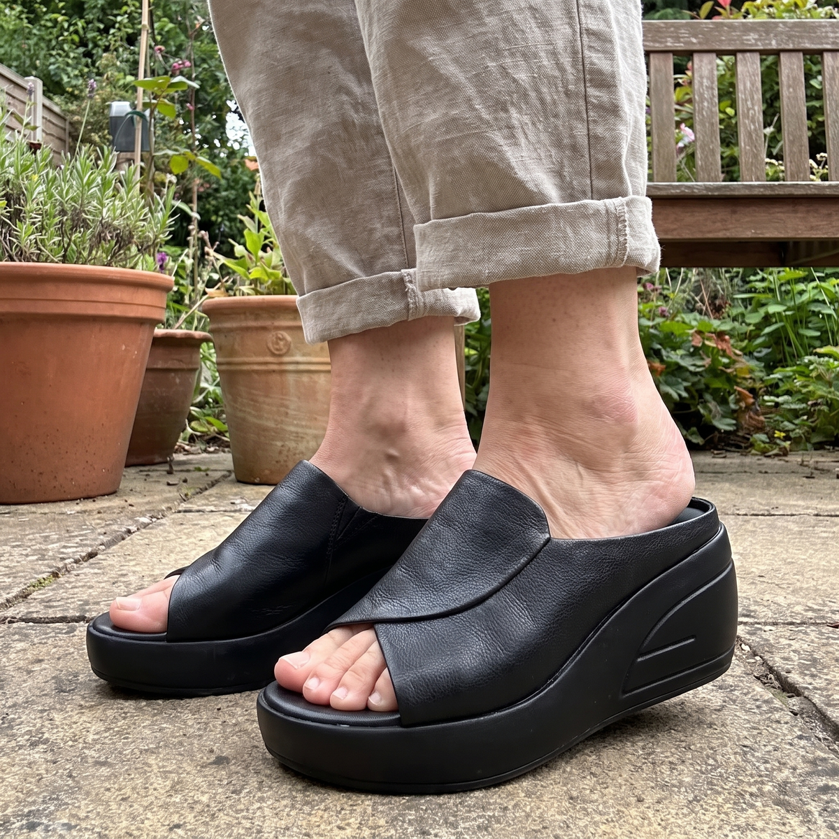 FAYBRIDGE COMFORT WEDGE SANDALS