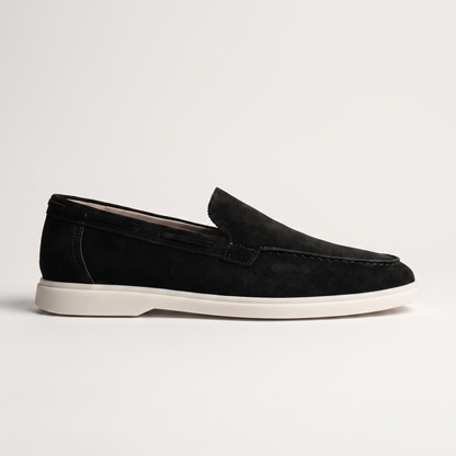 CHELTENHAM BEIGE SUEDE LOAFERS
